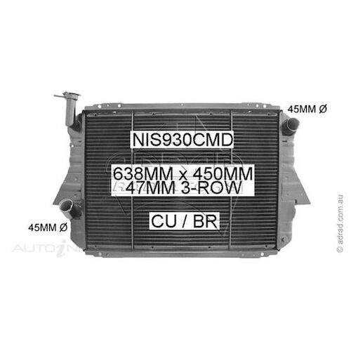 Adrad Radiator - NIS930CMD