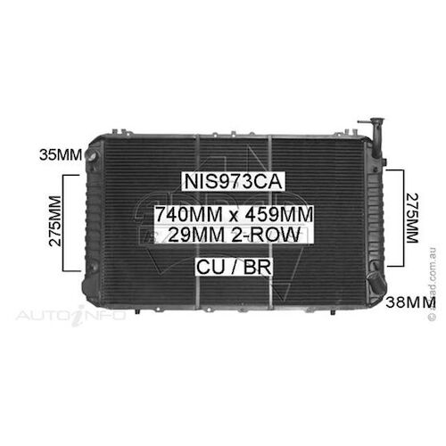 Adrad Radiator - NIS973CA