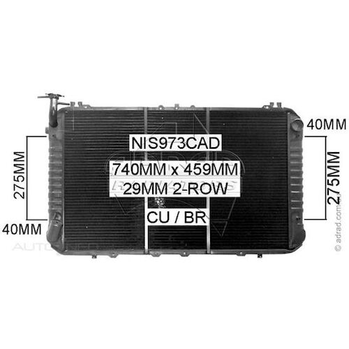 Adrad Radiator - NIS973CAD