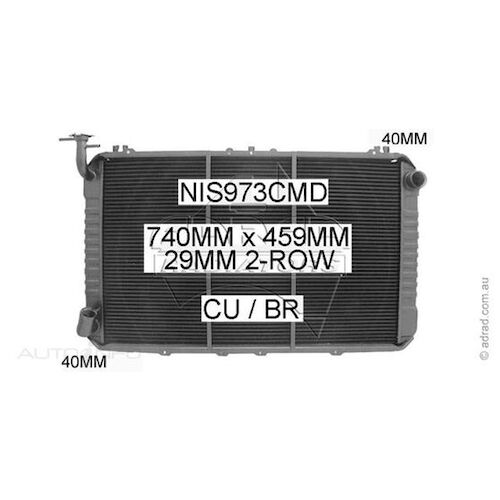 Adrad Radiator - NIS973CMD