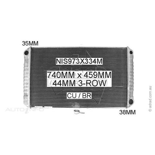 Adrad Radiator - NIS973X334M