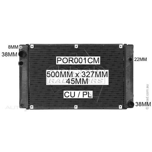 Adrad Radiator - POR001CM