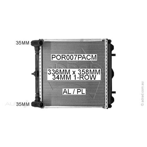Adrad Radiator - POR007PACM