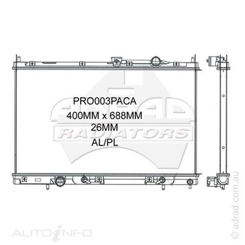 Adrad Radiator - PRO003PACA