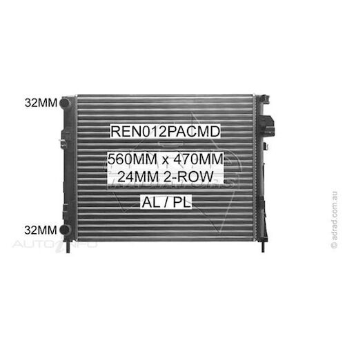 Adrad Radiator - REN012PACMD