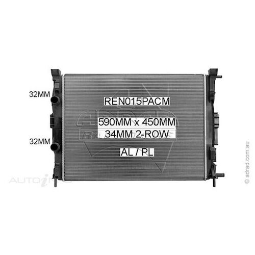 Adrad Radiator - REN015PACM