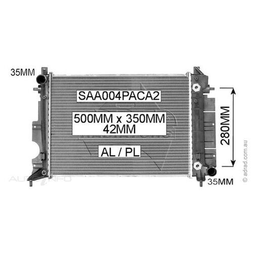 Adrad Radiator - SAA004PACA2