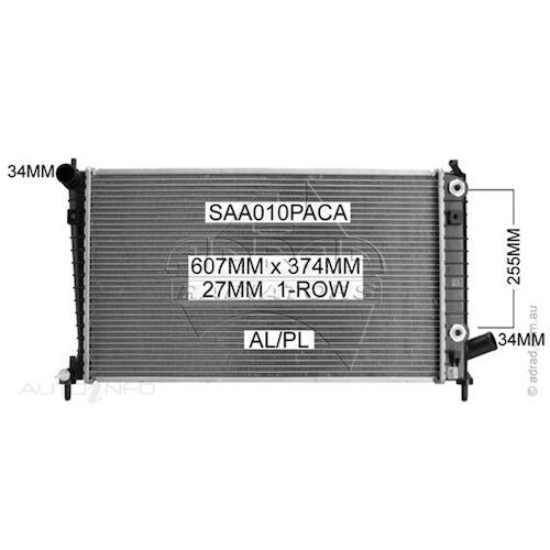 Adrad Radiator - SAA010PACA