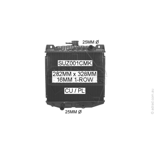 Adrad Radiator - SUZ001CMK