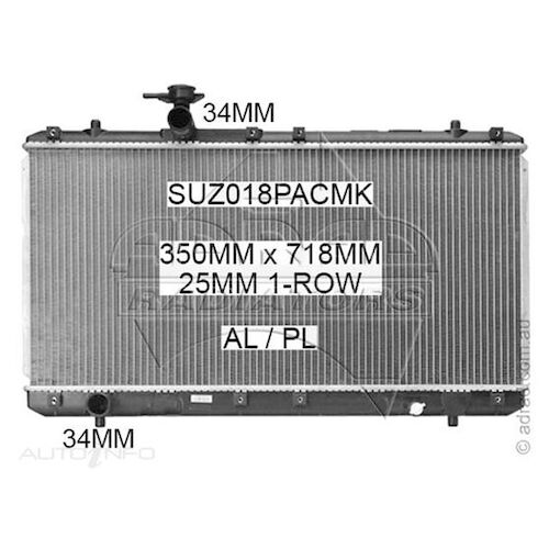 Adrad Radiator - SUZ018PACMK
