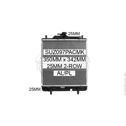 Adrad Radiator - SUZ097PACMK