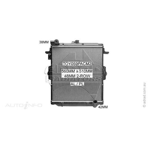 Adrad Radiator - TOY059PACM2