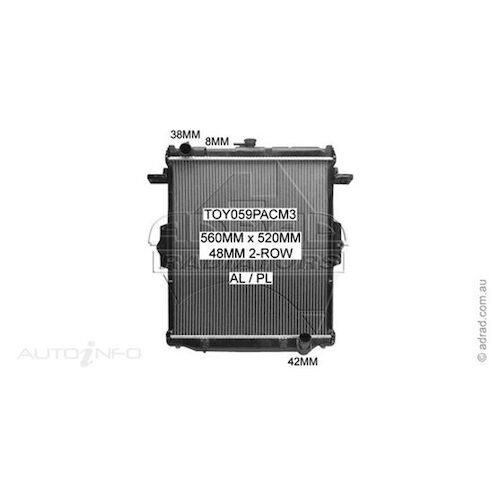 Adrad Radiator - TOY059PACM3