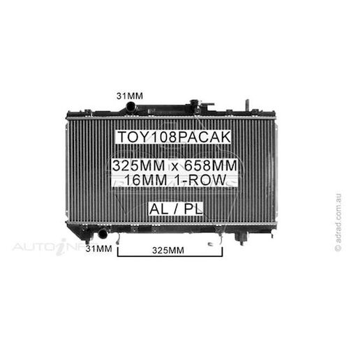 Adrad Radiator - TOY108PACAK