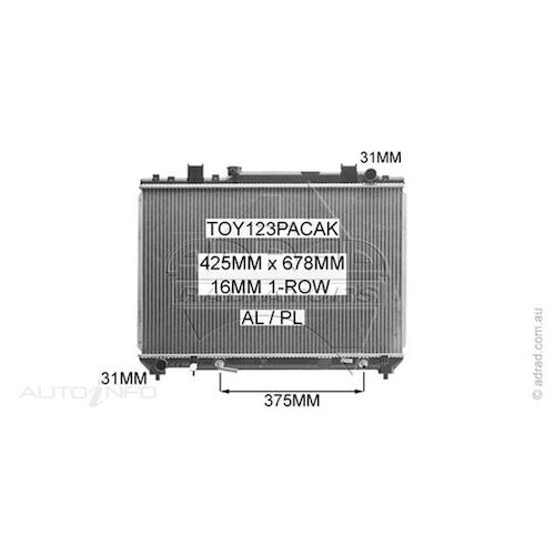 Adrad Radiator - TOY123PACAK