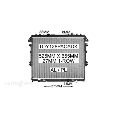 Adrad Radiator - TOY128PACADK