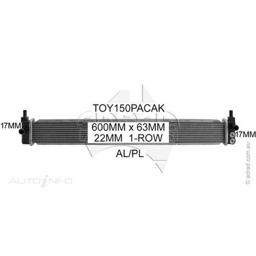 Adrad Radiator - TOY150PACAK