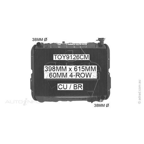 Adrad Radiator - TOY9126CM