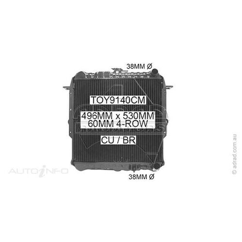 Adrad Radiator - TOY9140CM
