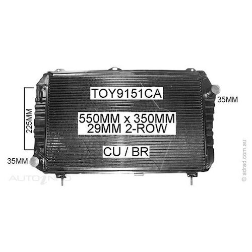 Adrad Radiator - TOY9151CA