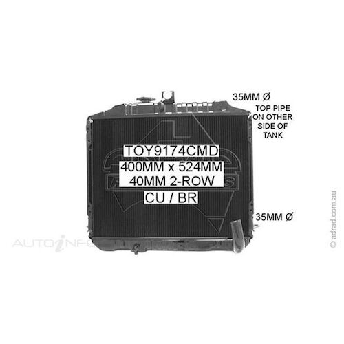 Adrad Radiator - TOY9174CMD