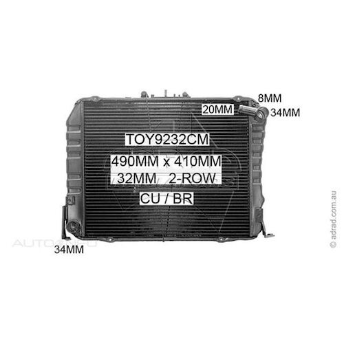 Adrad Radiator - TOY9232CM