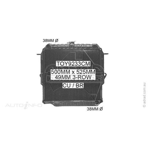 Adrad Radiator - TOY9233CM