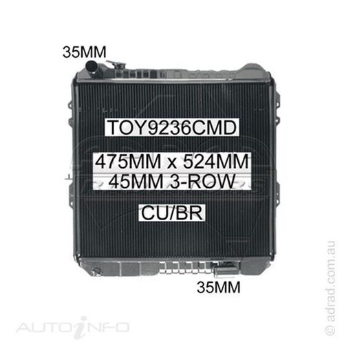 Adrad Radiator - TOY9236CMD