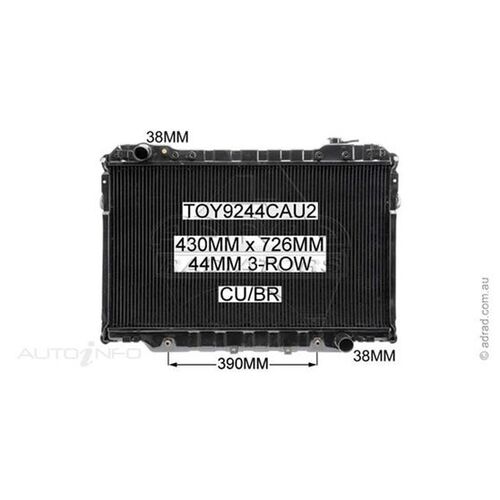 Adrad Radiator - TOY9244CAU2