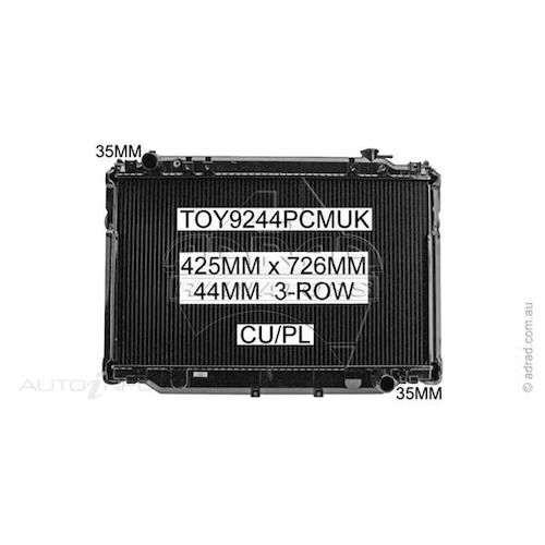 Adrad Radiator - TOY9244PCMUK