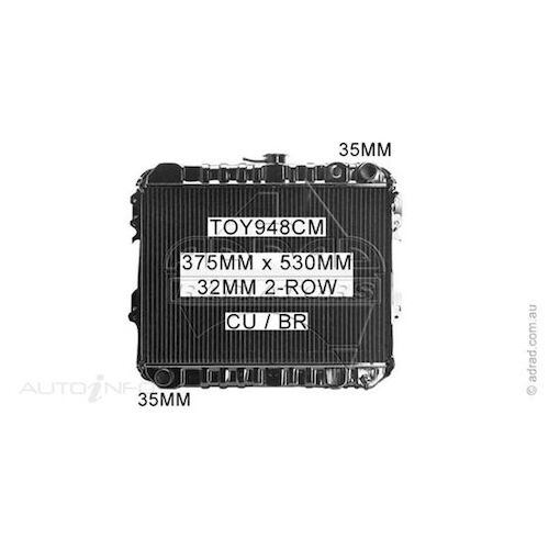 Adrad Radiator - TOY948CM