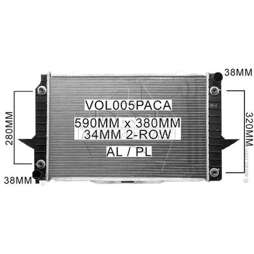 Adrad Radiator - VOL005PACA