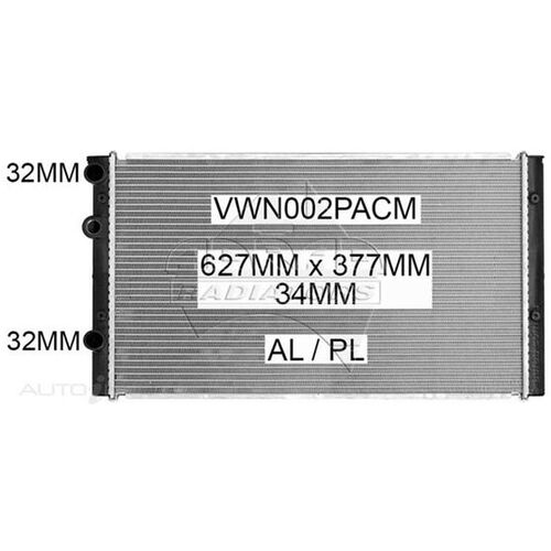 Adrad Radiator - VWN002PACM