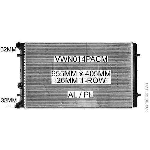 Adrad Radiator - VWN014PACM