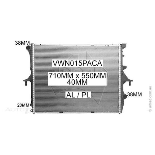 Adrad Radiator - VWN015PACA