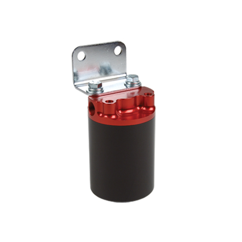 AEROMOTIVE 10 Micron, Red/Black Canister Fuel Filter(12317)