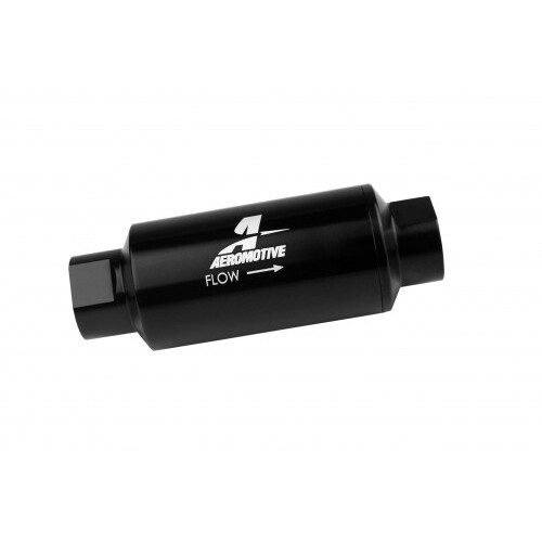 AEROMOTIVE 40m Stainless, ORB-10 Black(12330)