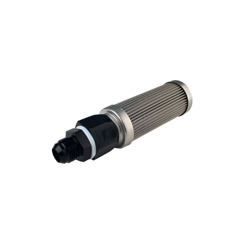 AEROMOTIVE 100-micron Stainless Steel Bulkhead Fuel Filter(12612)