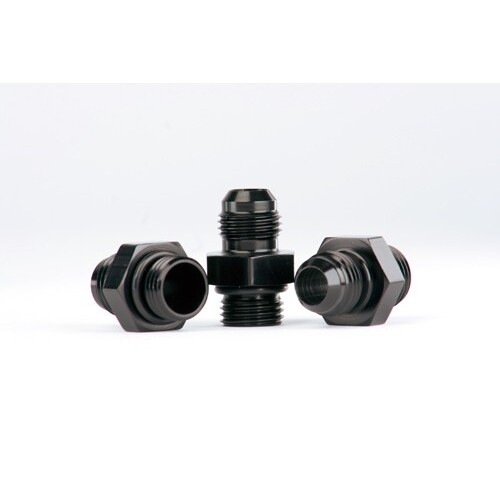 AEROMOTIVE Port Fitting Kit: (X3) ORB-06 to AN-06(15108)