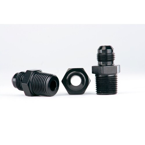 AEROMOTIVE Port Fitting Kit: (X3) 3/8? NPT to AN-06(15204)