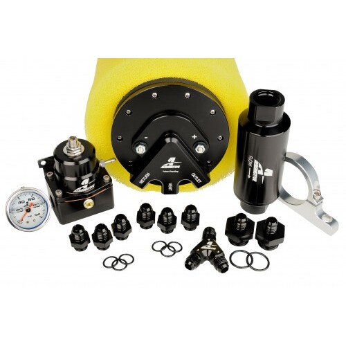 AEROMOTIVE Dual Rail EFI Return Kit –Phantom 200 & Installation Kit(17165)