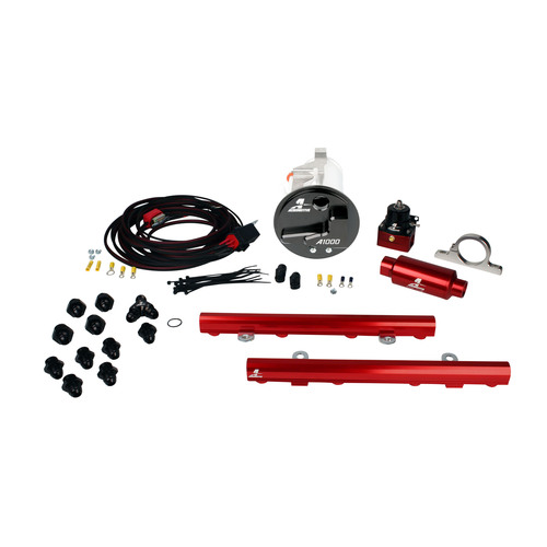 05-09 Mustang GT Stealth A1000 Race Fuel System with 5.0L 4-V Fuel Rails(17308)