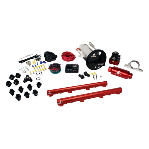 07-12 Shelby GT500 Stealth A1000 Street Fuel System with 4.6L 3-V Fuel Rails(17311)