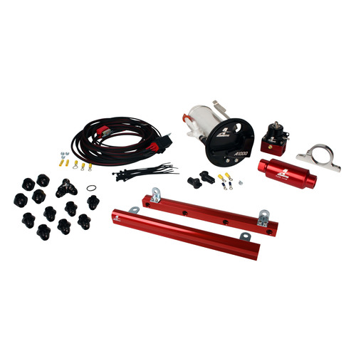 07-12 Shelby GT500 Stealth A1000 Racing Fuel System with 5.4L 4-V Fuel Rails(17312)