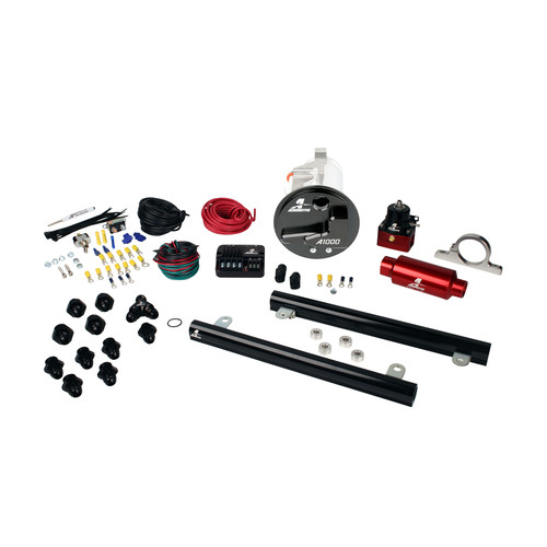 07-12 Shelby GT500 Stealth A1000 Street Fuel System with 5.4L CJ Fuel Rails(17315)