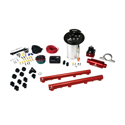 10-17 Mustang GT Stealth A1000 Street Fuel System with 4.6L 3-V Fuel Rail(17319)