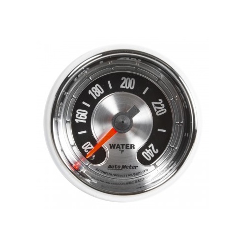 AUTOMETER GAUGE 2-1/16" WATER TEMP,100-240F,6 FT.,MECHANICAL,AMERICAN MUSCLE # 1232