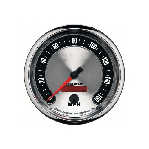 AUTOMETER GAUGE 5" SPEEDOMETER,0-160 MPH,ELECTRIC,AMERICAN MUSCLE # 1289