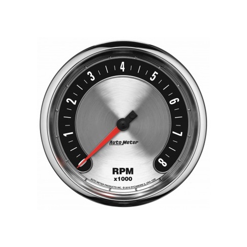 AUTOMETER GAUGE 5" IN-DASH TACHOMETER,0-8,000 RPM,AMERICAN MUSCLE # 1299