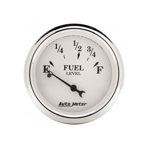 AUTOMETER GAUGE 2-1/16" FUEL LEVEL,0-30 ?,AIR-CORE,GM,PRE `65 # 1607